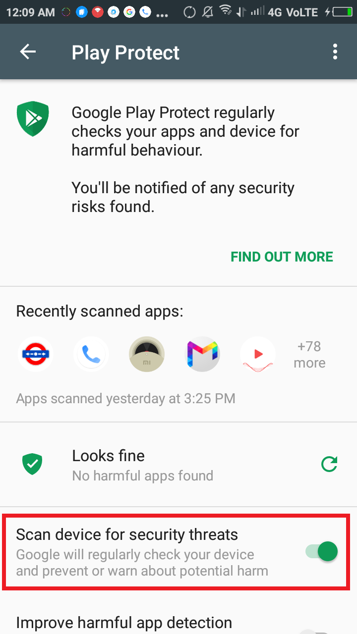 google play protect WinZ